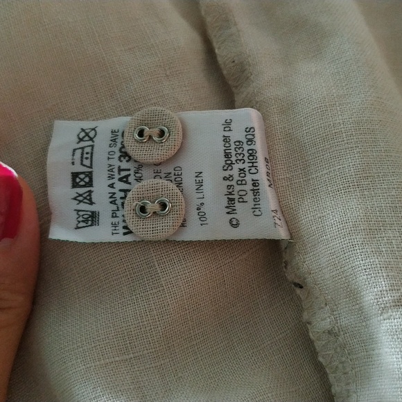 Marks & Spencer Linen Top - Picture 7 of 8